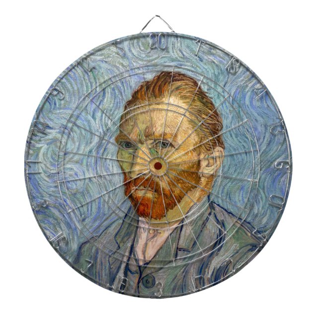 Tabla Dardos Vincent Van Gogh - Autorretrato (Frente)