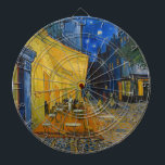 Tabla Dardos Vincent van Gogh - Cafe Terrace à Noite<br><div class="desc">Cafe Terrace no Place du Forum na Noite - Vincent van Gogh,  1888</div>