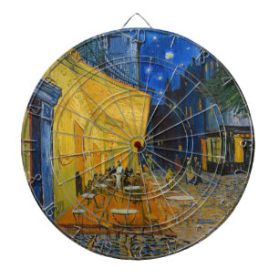 Tabla Dardos Vincent van Gogh - Cafe Terrace à Noite