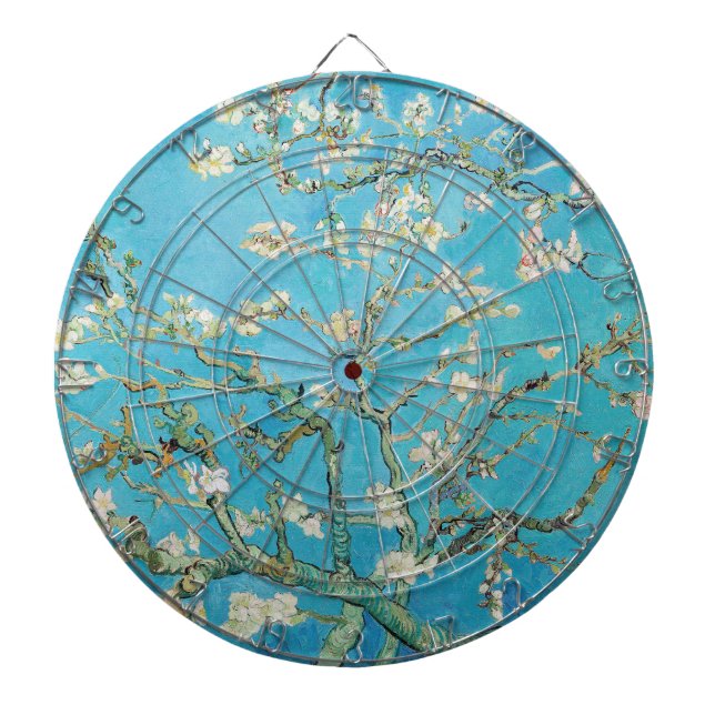Tabla Dardos Vincent van Gogh - Flor de Amendoeira (Frente)