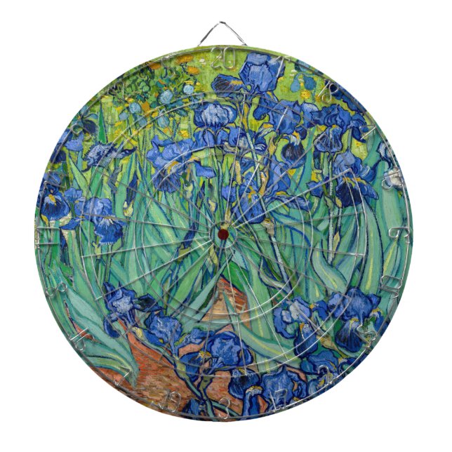 Tabla Dardos Vincent Van Gogh - Íris (Frente)