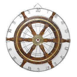 Tabla Dardos Vintage Wooden Helm