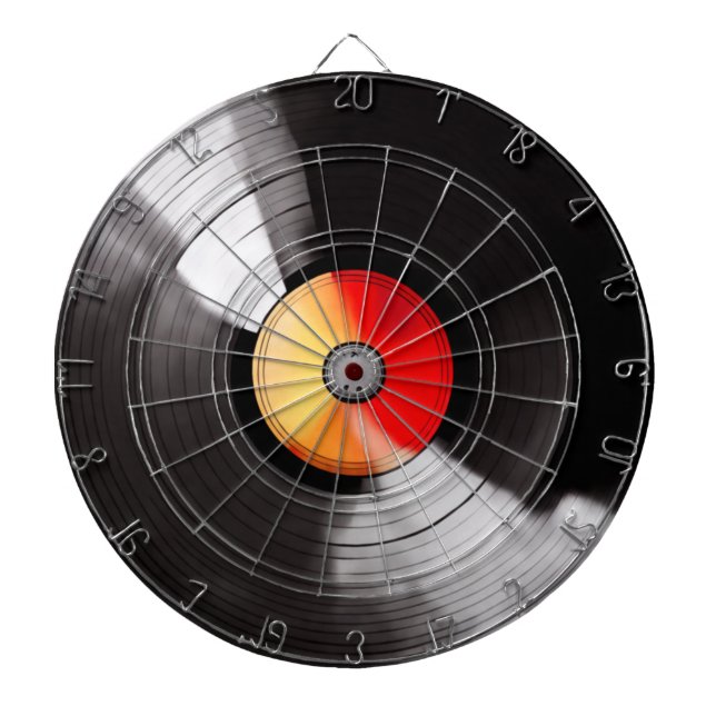 Tabla Dardos Vinyl Record Dartboard (Frente)