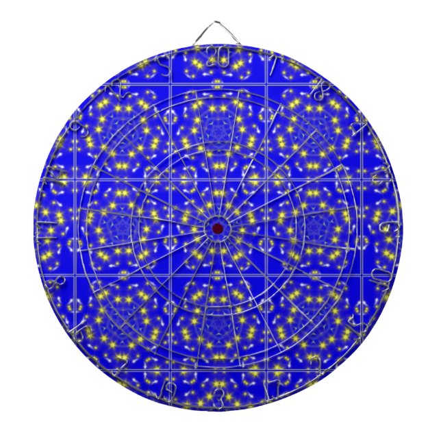 Tabla Dardos Virbrant Retro Blue (Frente)