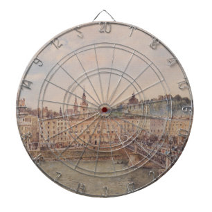 Tabla Dardos Vista de Salzburgo (por Rudolf von Alt)