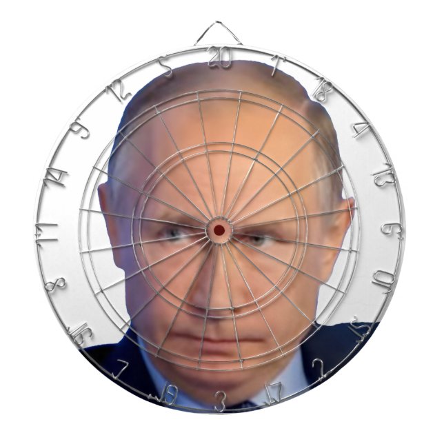 Tabla Dardos Vladimir Putin Presidente da Rússia (Frente)