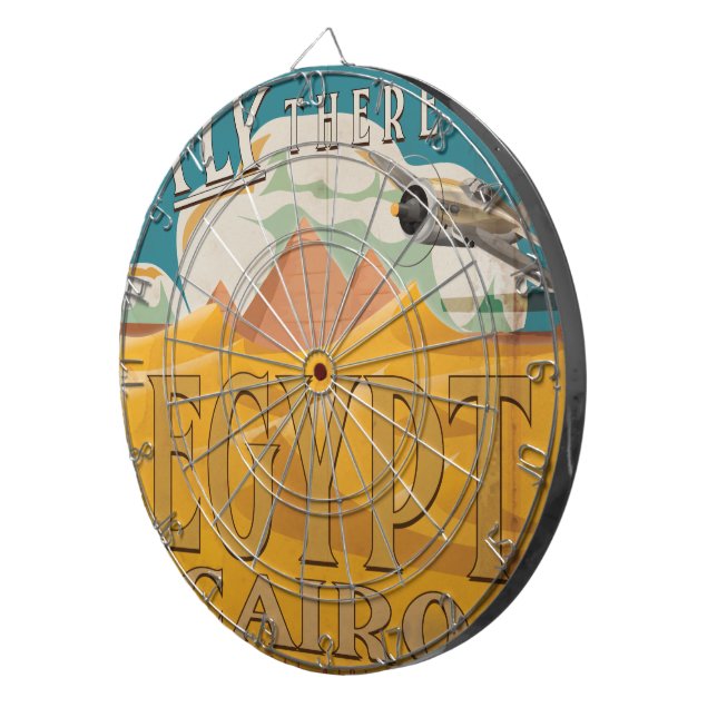 Tabla Dardos Voe Lá - Egito (Frente Direita)