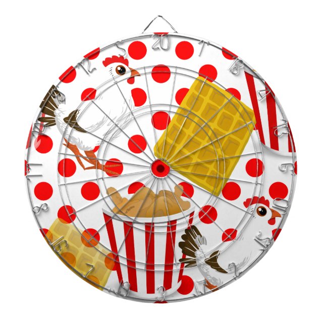 Tabla Dardos waffles de frango (Frente)