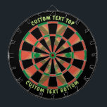 Tabla Dardos Watermelon Tartan Dart Board<br><div class="desc">design de xadrez em cores da paleta de melancia. Um padrão perfeito. Duas áreas de texto personalizadas no anel externo.</div>