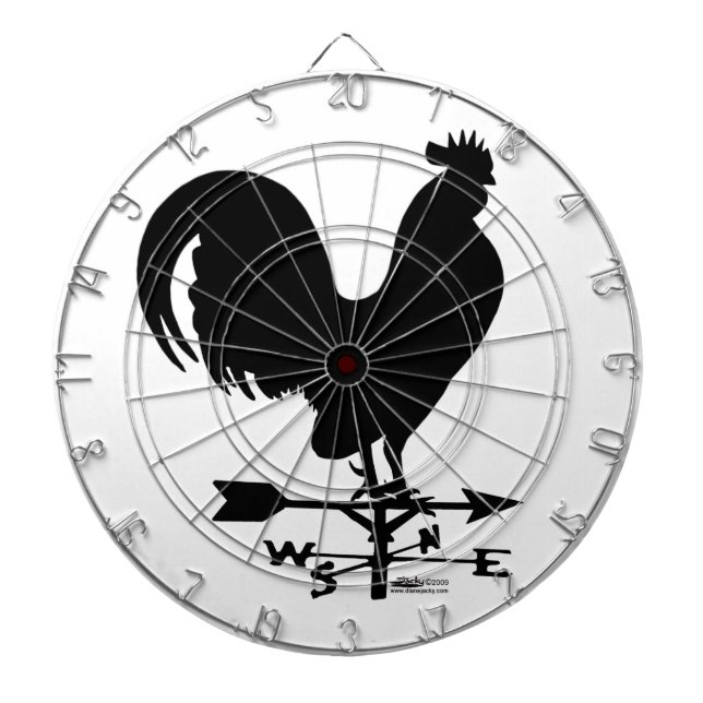 Tabla Dardos Weathervane Rooster (Frente)