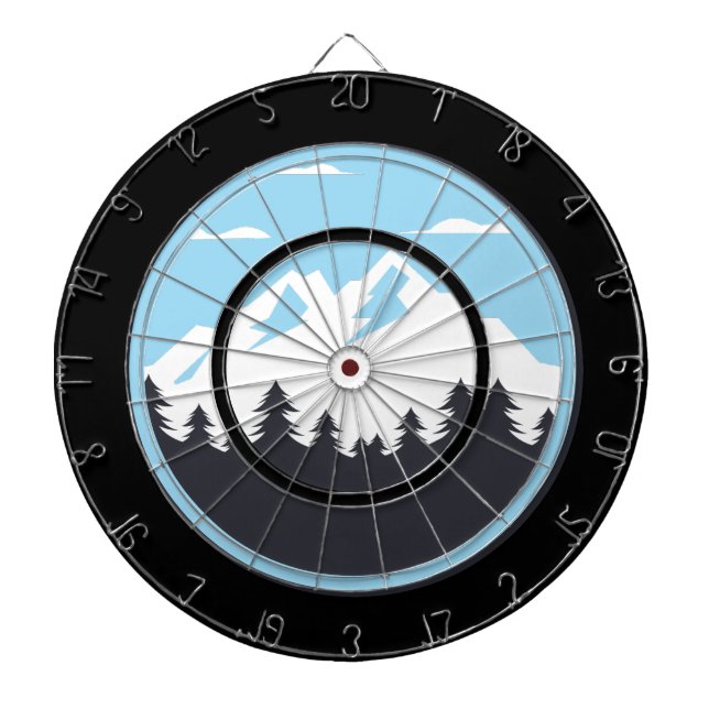 Tabla Dardos Welcome to the Mountains (Frente)