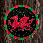 Tabla Dardos Welsh Flag Dartboard & Wales / conselho de jogos<br><div class="desc">Quadro: Dartboard do País de Gales e Welsh flag dardos,  jogos de diversão familiar - adoro meu país,  jogos de verão,  feriado,  dia de os pais,  festa de aniversário,  estudantes universitários/fãs de esportes</div>