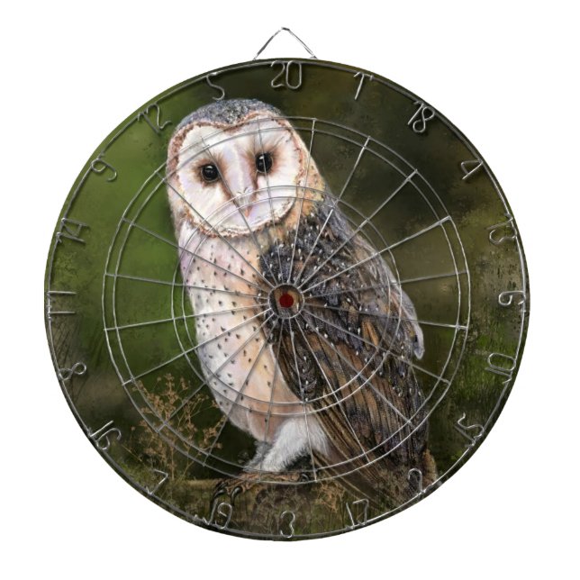 Tabla Dardos Western Barn Owl Dart Board (Frente)