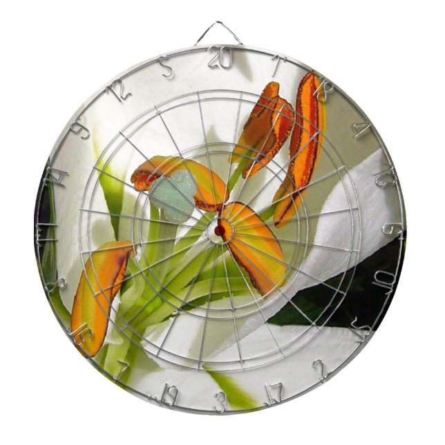 Tabla Dardos White Lily (Frente)