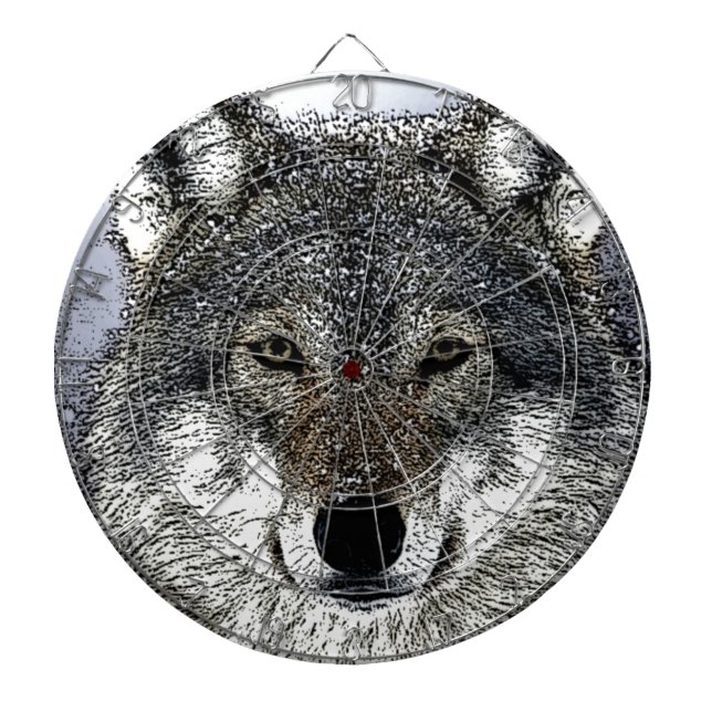 Tabla Dardos Wolf Eyes (Frente)