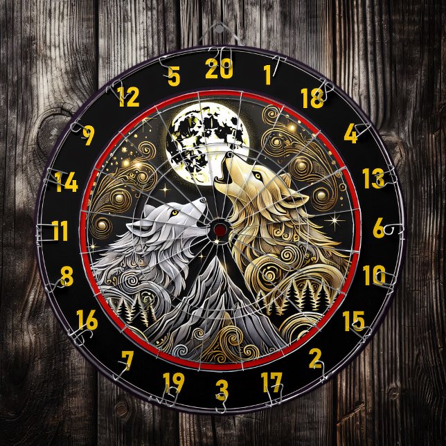 Tabla Dardos Wolf’s Howl Representa Força e Liberdade (Criador carregado)