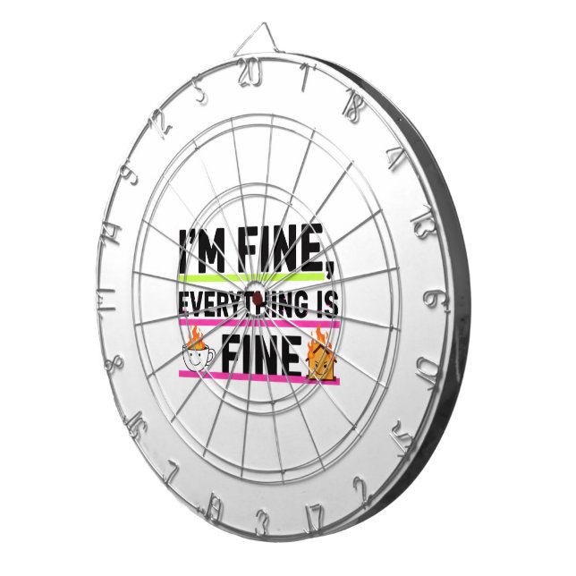 Tabla Dardos Wrapping Paper Flat Sheet Set of 3 (Frente Direita)