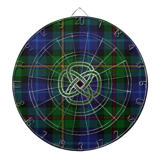 Tabla Dardos Xadrez Smith com o Celtic Knot Dart Board (Frente)