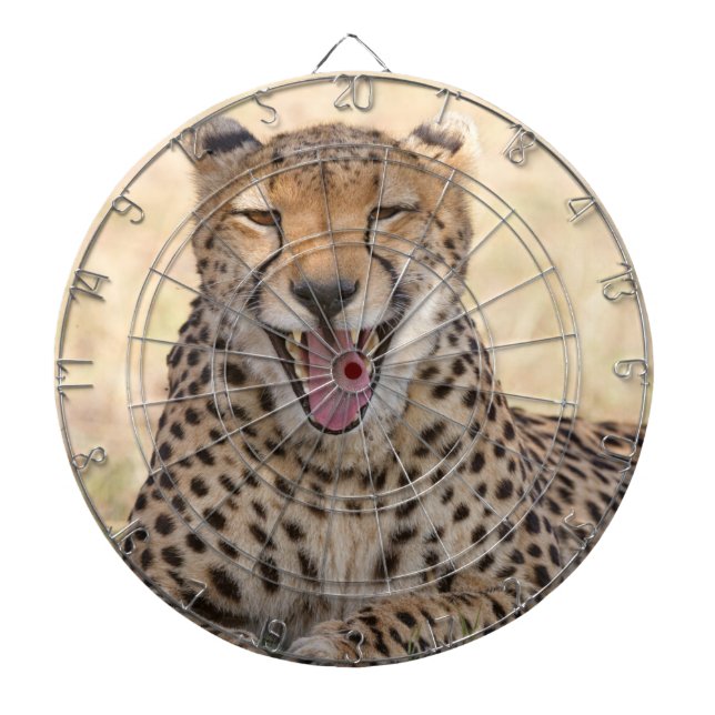 Tabla Dardos Yawning Cheetah (Frente)