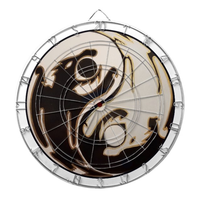 Tabla Dardos Yin yang Double Dragon (Frente)
