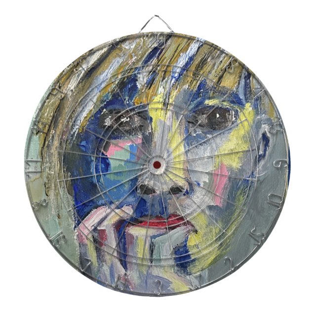 Tabla Dardos "You Go'n to Hit Me?" Dart Board (Frente)