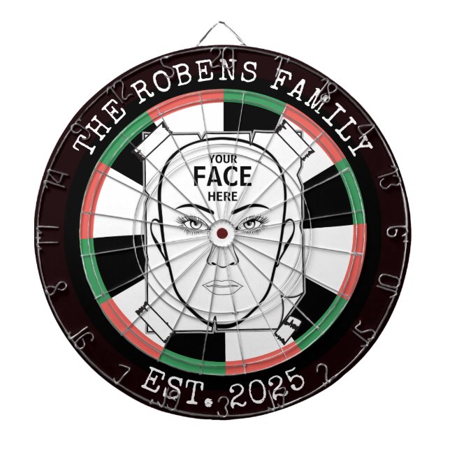 Tabla Dardos Your Face Here Dartboard (Frente)