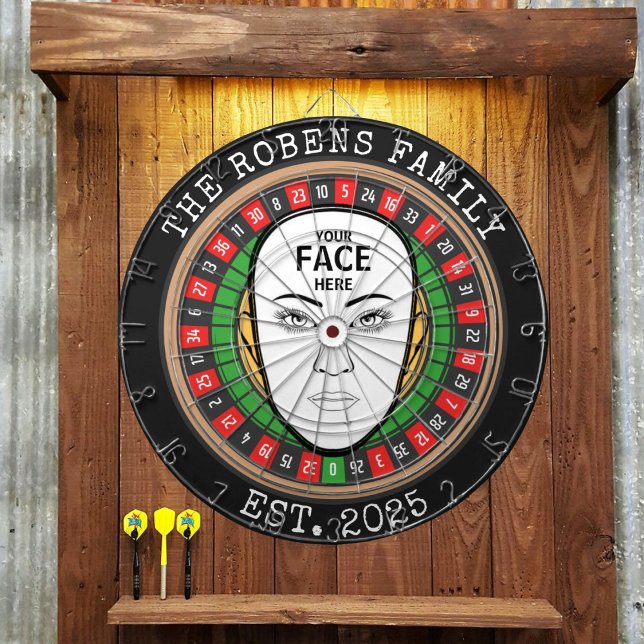 Tabla Dardos Your Face Here Dartboard (Criador carregado)