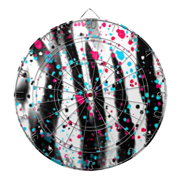 Tabla Dardos Zebra (Frente)