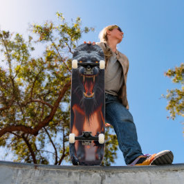 Tabla de Skate Lobo Infernal