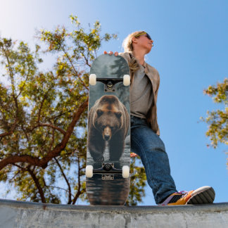 Tabla de Skate Oso Salvaje en el Río
