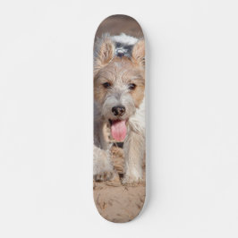 Tabla de Skate Perrito Parson Terrier Feliz