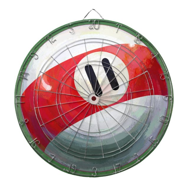 Tablero Dardos 11 Bola (Frente)