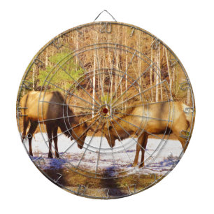 Tablero Dardos 2~ 2 Bull Elk na neve