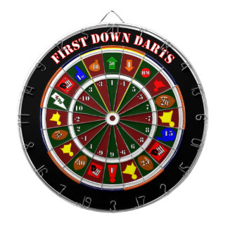 Tablero Dardos A primeira pena arremessa o Dartboard