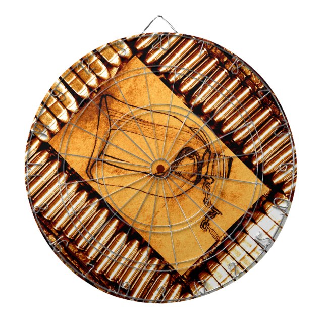 Tablero Dardos A seca (Frente)