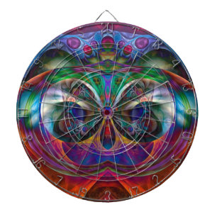 Tablero Dardos Abstrato Apófise - Coruja I