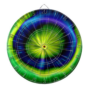 Tablero Dardos Abstrato de luz Sci-Fi art 5
