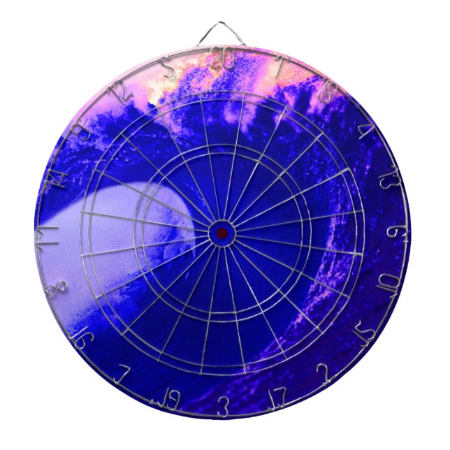 Tablero Dardos Abstrato Wave (Frente)