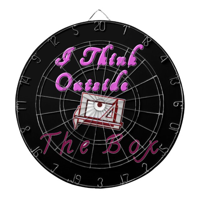 Tablero Dardos Acho que fora da caixa ZA. (Frente)