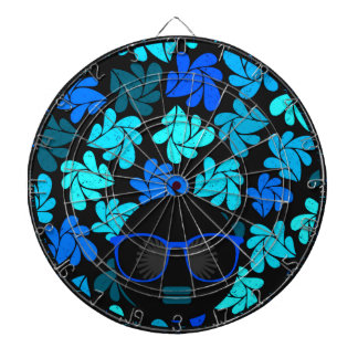 Tablero Dardos Afro Diva Azul