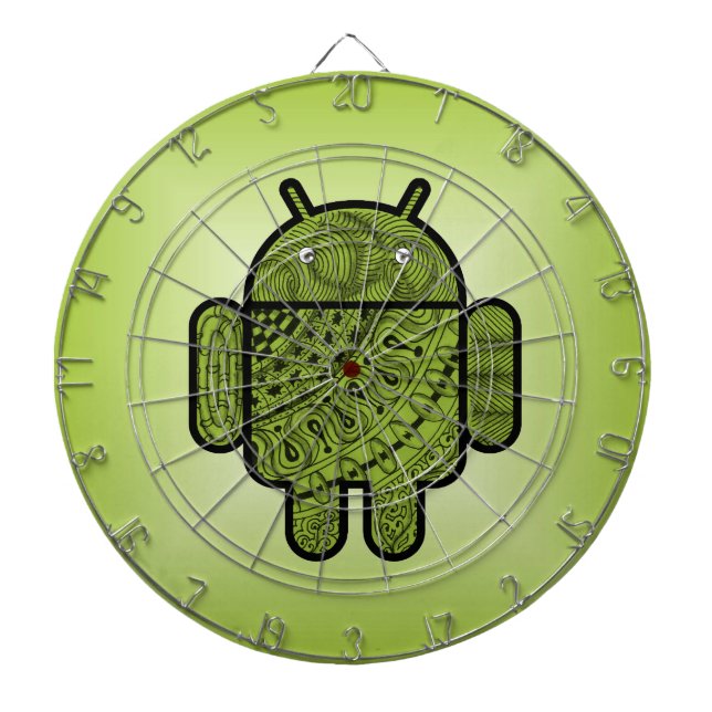 Tablero Dardos Android™ Pancho Doodle para Android™ (Frente)