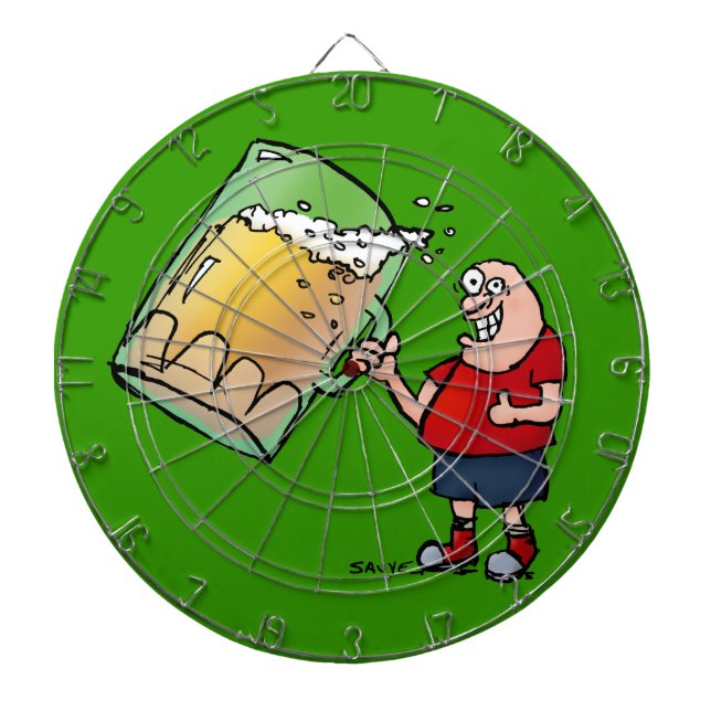 Tablero Dardos Apenas uma Cara de cerveja (Frente)