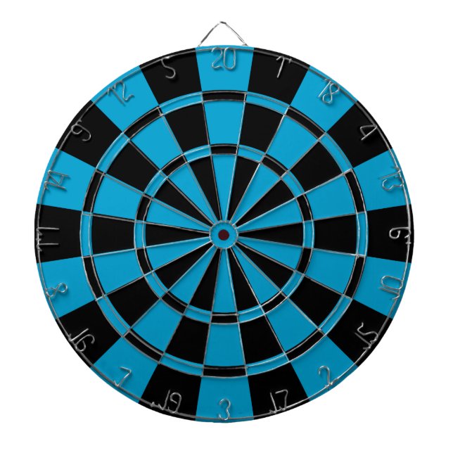 Tablero Dardos Azul e preto (Frente)