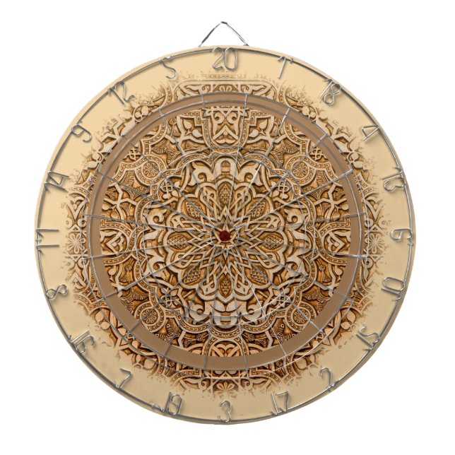 Tablero Dardos Azulejos de Alhambra (Frente)