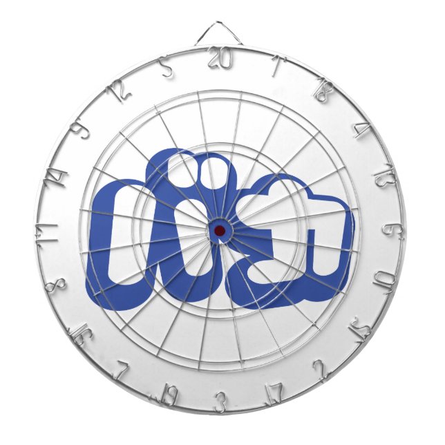 Tablero Dardos BAKA バ カ ~ Fool no Script Katakana Japonês (Frente)