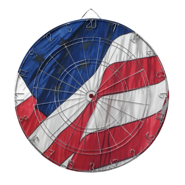 Tablero Dardos Bandeira Americana (Frente)