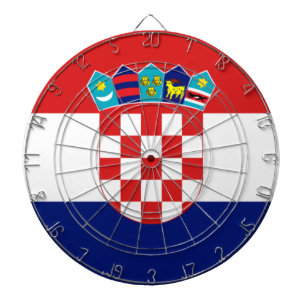 Tablero Dardos Bandeira croata - Trobojnica