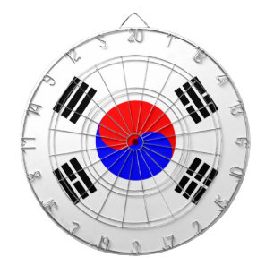 Tablero Dardos Bandeira da Coreia do Sul