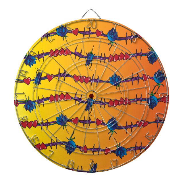 Tablero Dardos Barbwire (Frente)