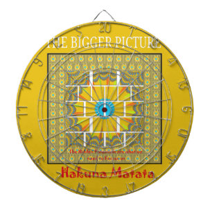 Tablero Dardos Belo ouro amarelo incrível design gráfico